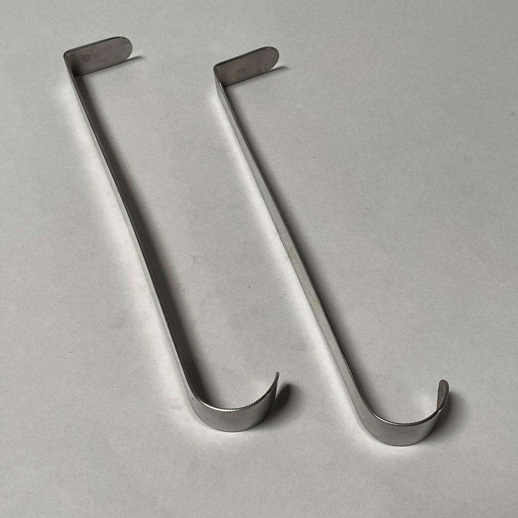 Lot of 2 Hibbs Retractor Stainless Germany 10-1/2", Blade 1-1/2" x 1" Tool