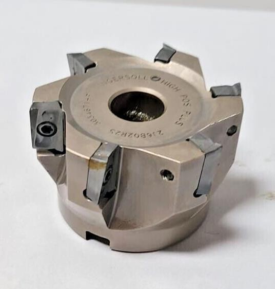 Ingersoll FACE MILL 2-1/2" indexable Milling Cutter Carbide Inserts 2J6B02R25
