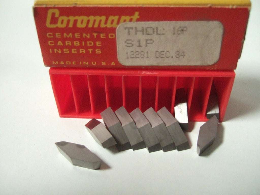 SANDVIK Coromant THDL 16P S1P Lathe Carbide Inserts 10 Pcs New