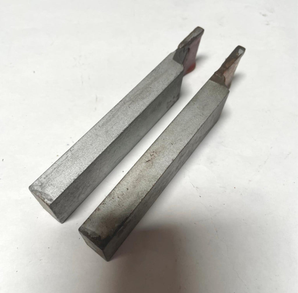 G.W. Super/Morse Brazed Tipped Carbide Lathe Tool Bit 1/2" x 1" CTR 22 C2 2Pcs