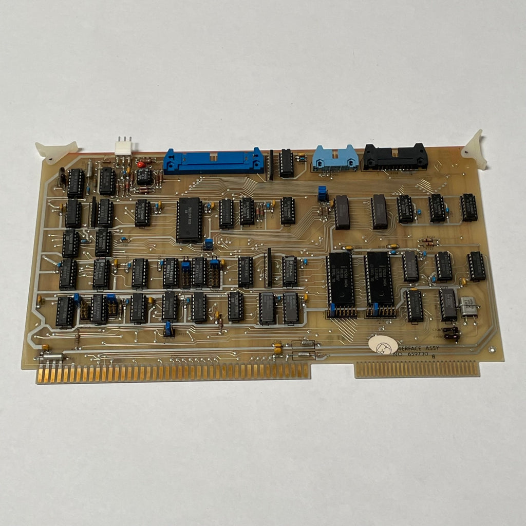 CIRCUIT CONTROLLER BOARD INTERFACE ASSY NO.659730H BD NO.659732 BI.2 MADE IN USA