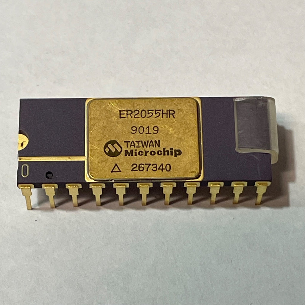 Lot of 19 Taiwan Microchip ER2055HR 9019 IC EEPROM 512BIT PARALLEL 22DIP NO-IEE