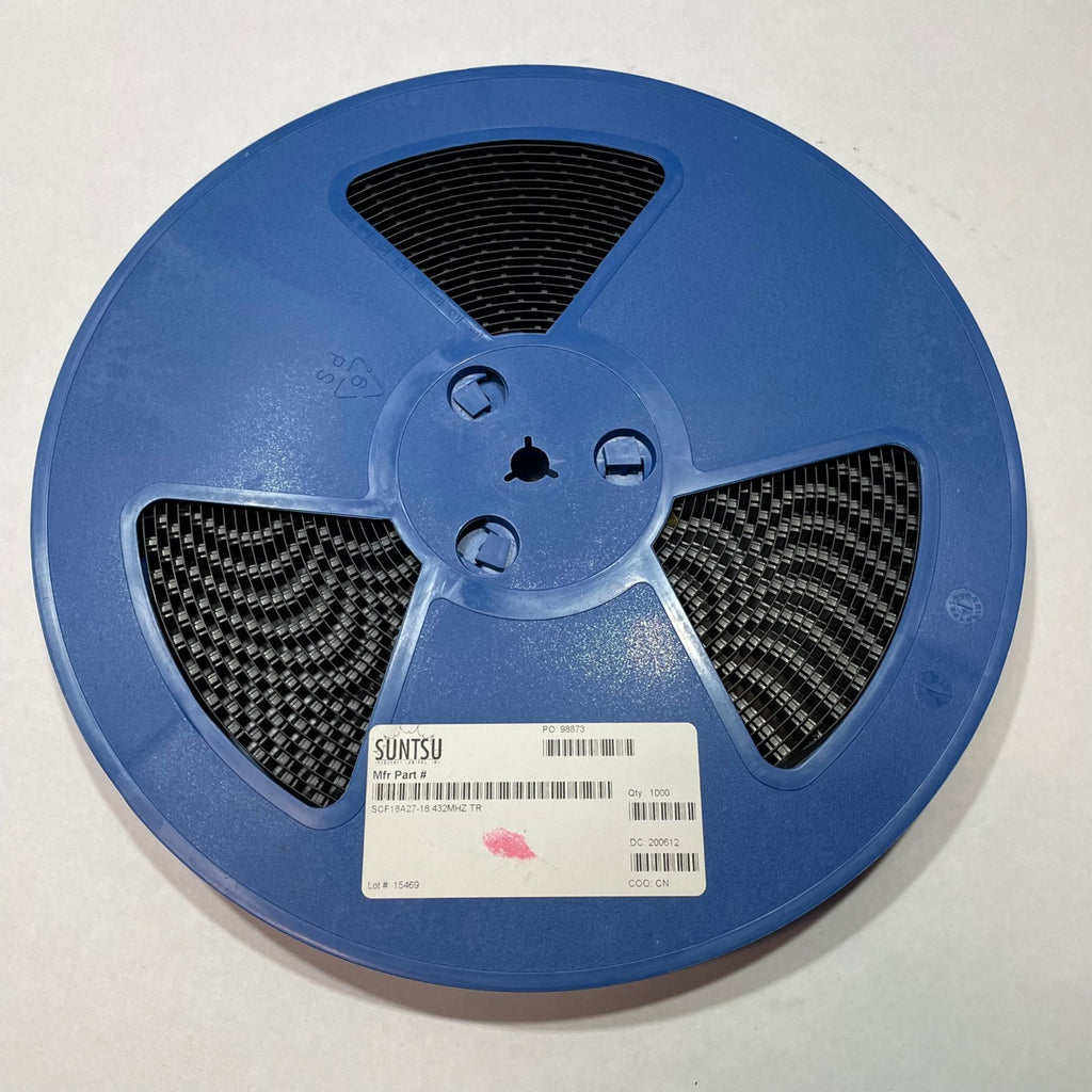 Reel of ~800 SUNTSU SCF18A27-18.432MHZ TR Oscillator Crystal Freq 49233-53