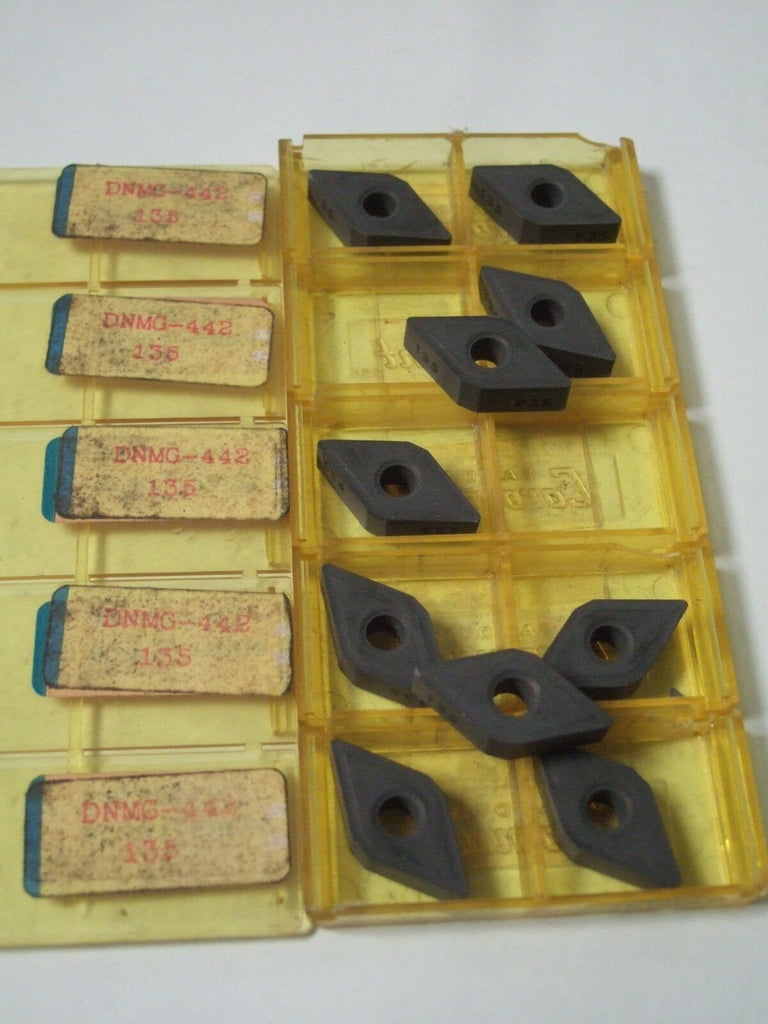 SANDVIK Coromant DNMG 442 135 Lathe Carbide Inserts 10 Pcs New