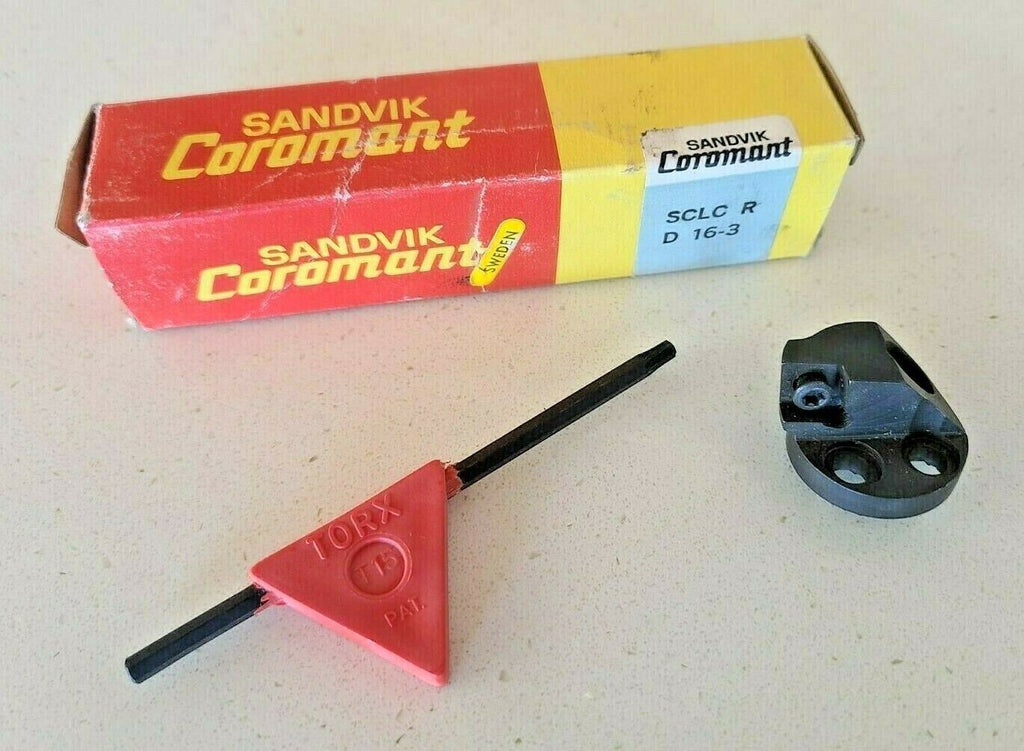 SANDVIK COROMANT SCLC R D 16-3 Lathe Mill Tool Holder for Carbide inserts New