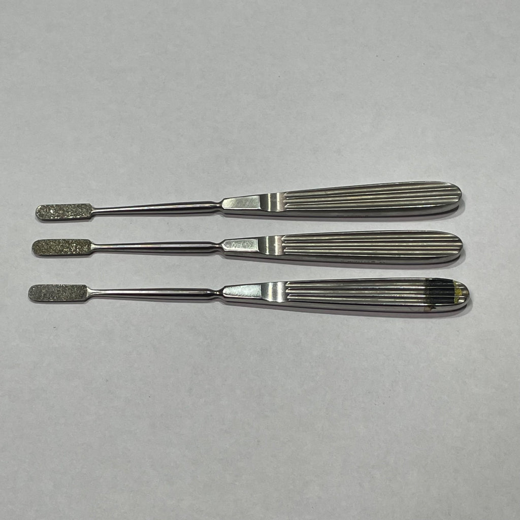 Lot of 3 Bone Rasp V. Mueller D4 RH 2000-5 C / A5 RH 2000-3 M / Unbranded M
