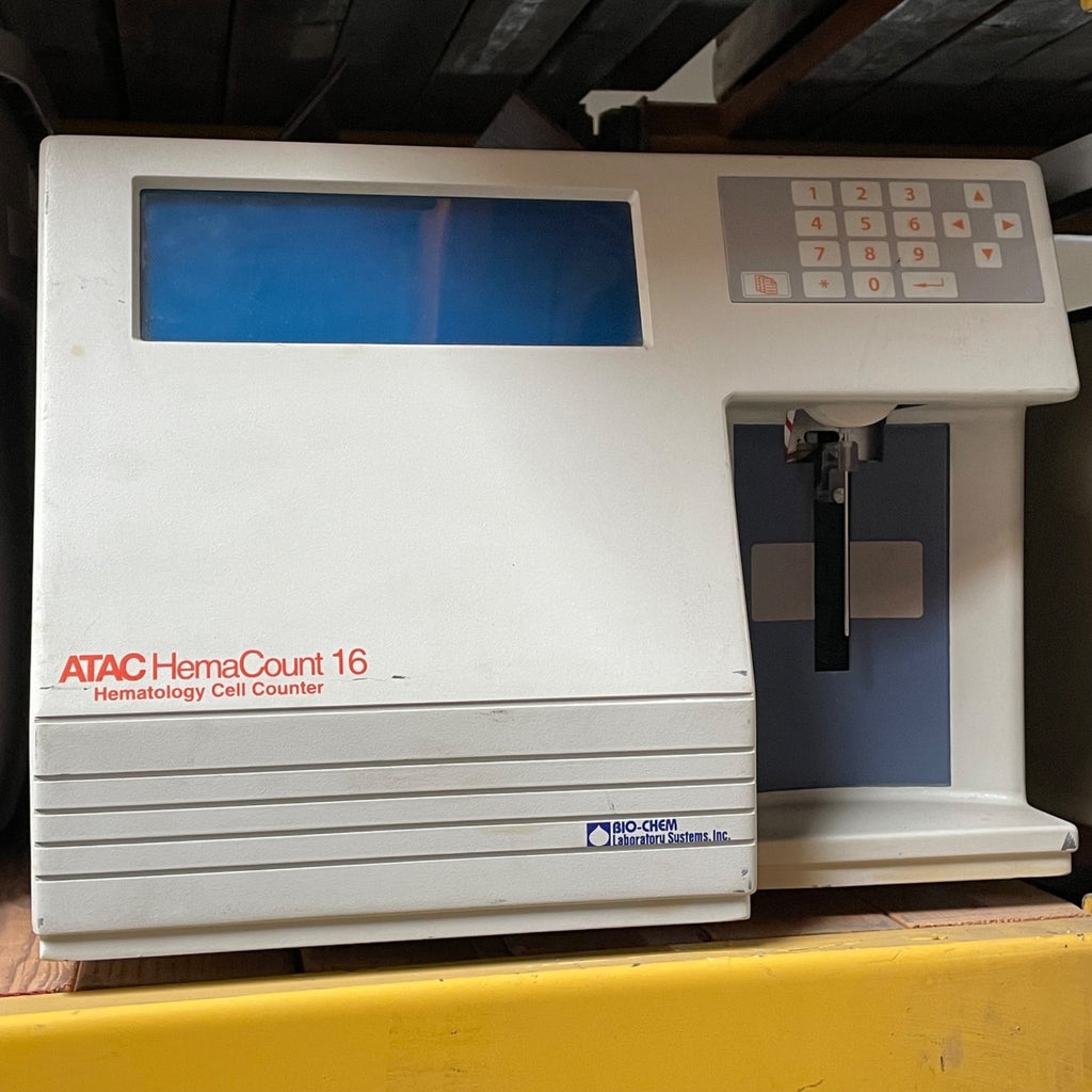ATAC HemaCount 16 Hematology Cell Counter Bio-Chem Laboratry Systems Inc