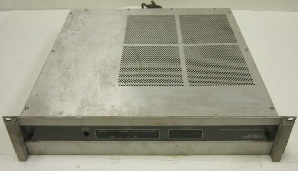 General Instrument Jerrold Digital Scrambler Encoder DS/E 1000 DSE1000 GI