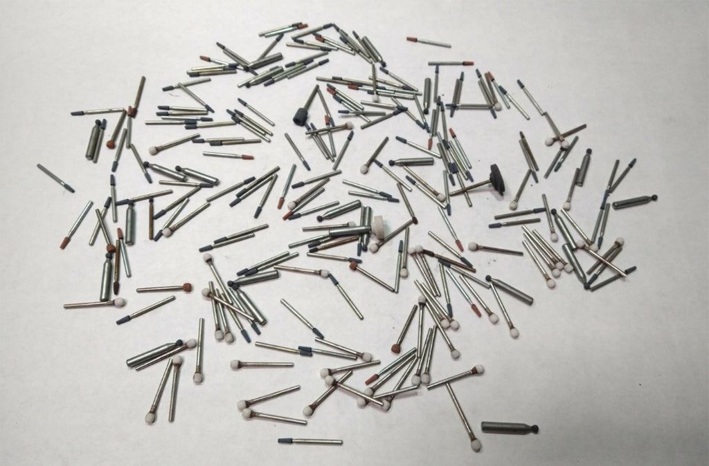 Misc Lot Abrasive Grinding Mounted Stone Grinding Cylindrical Cut-Off Wheel USA