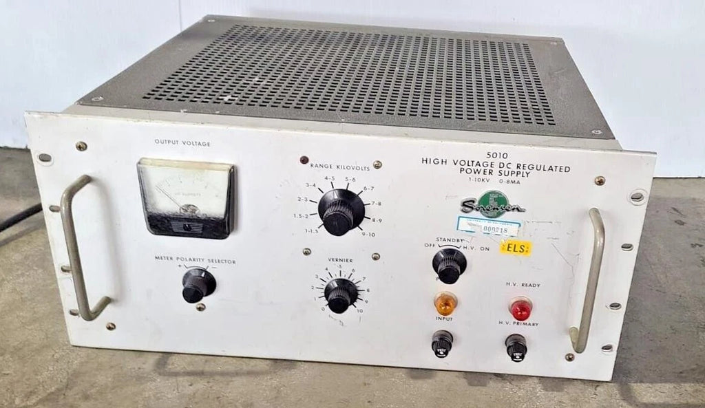 High Voltage Regulated DC Power Supply 5010 5010-8