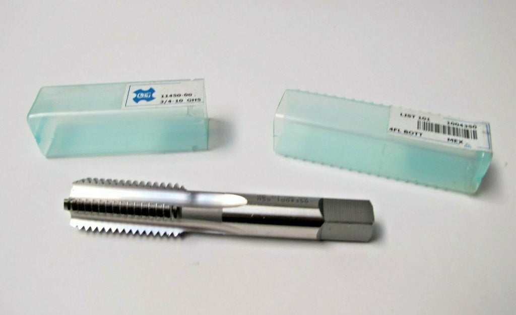 OSG Tap 3/4 -10NC GH5 4 Flutes HSS 1004350 Brand New
