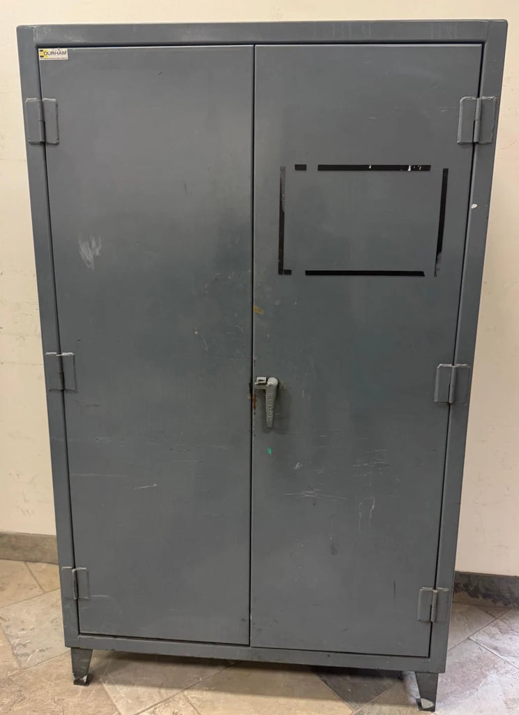 Durham Cabinet Shelve Industrial Tool Part Storage Heavy Duty 48 x 24 x 78