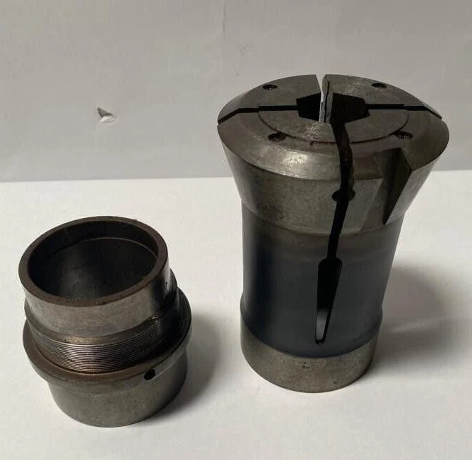 Hardinge 1-1/4" Hex Shape 2-5/8" Gridley Collet 4 Way S26 With Adapter
