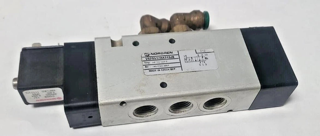 NORGREN V62S517AA313JB SOLENOID VALVE 14-122DEG F