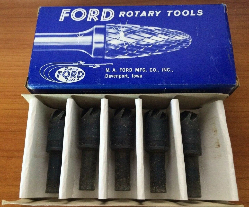 5 Pcs 79075006 M.A. Ford High Speed Steel Straight 6 Flute Countersink New 3/4"