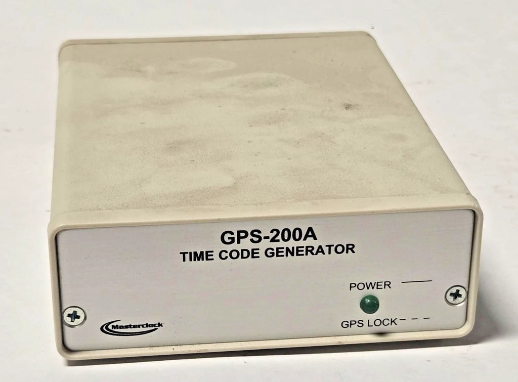 Masterclock GPS-200A GPS receiver time code generator