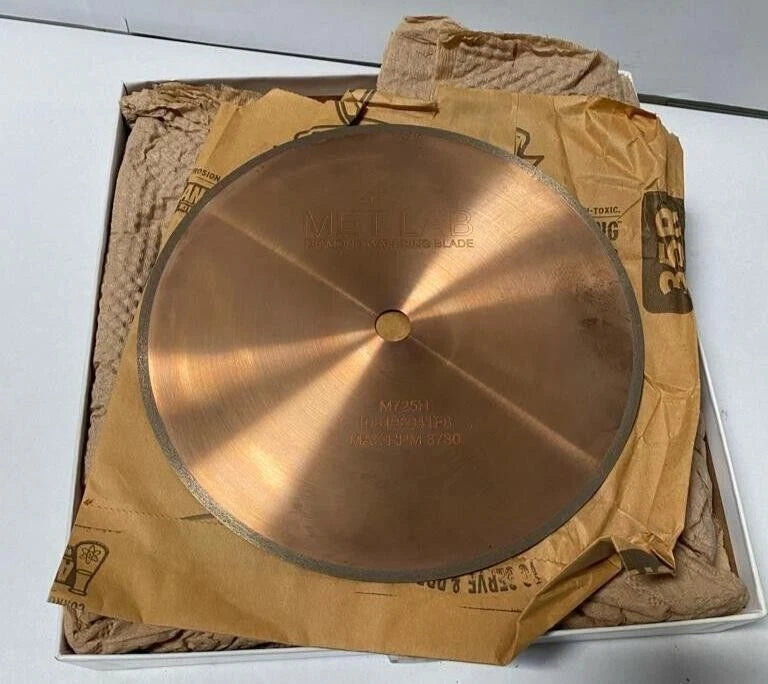 MET LAB Diamond Wafering Blade M725H 103196941F8 8730 MAX RPM USA