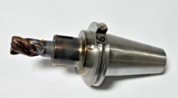 Solid Carbide End Mill 1" Shank CAT50 CNC Tool Holder Shrink Fit