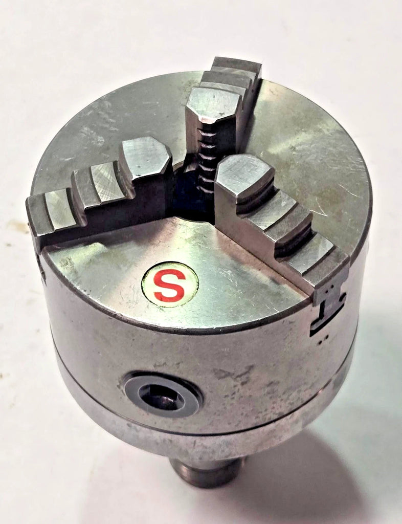 4" Diameter 3 Jaw Lathe Chuck 5C Collet