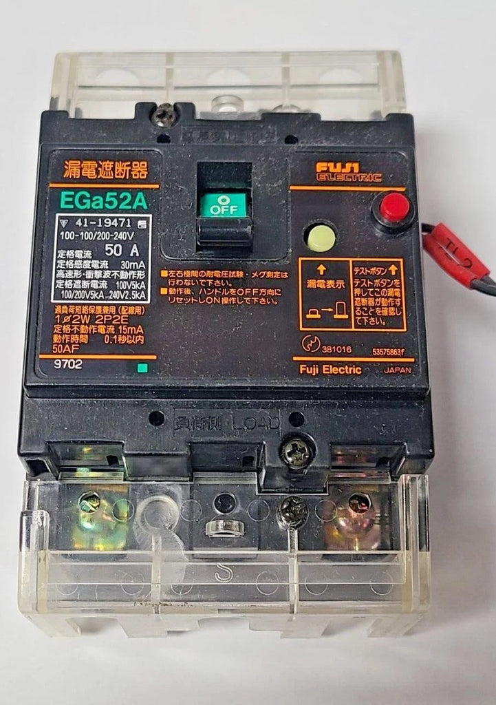 FUJI CIRCUIT BREAKER EGA52A 50 a