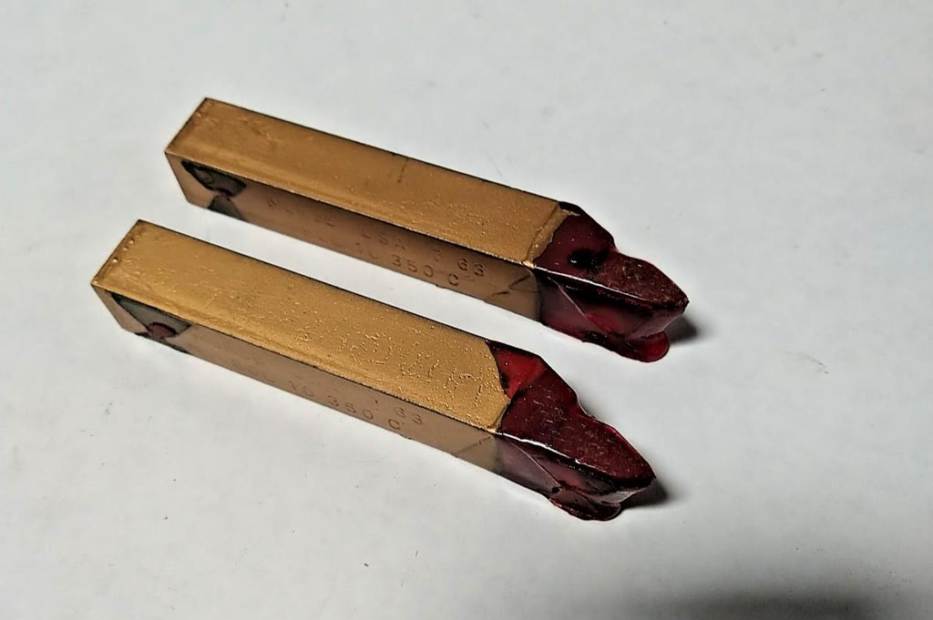 MORSE USA Brazed Tipped Carbide Lathe Tool Bit 5/8" Shank 7 63 BCL 10 350 C 2pcs