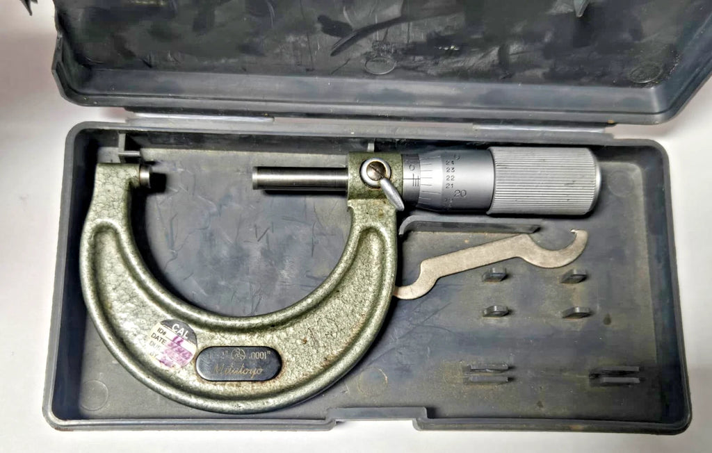 Mitutoyo 103-136 Micrometer 1-2" .0001" Japan