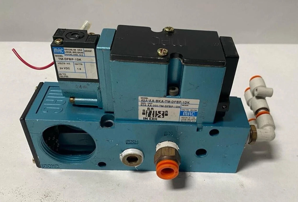 82A-AA-BKA-TM-DDAP-1DK MAC VALVES 82AAABKATMDDAP1DK SOLENOID VALVE 82 SERIES