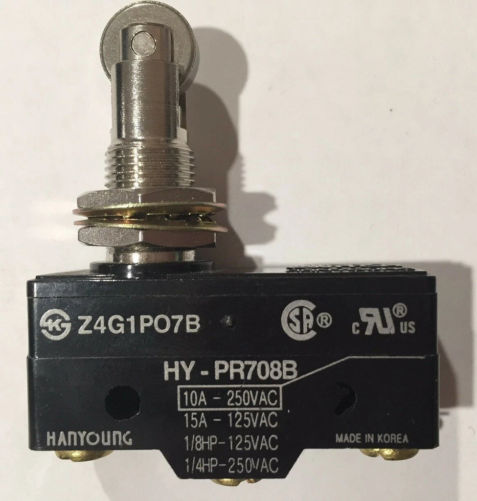 New Hanyoung Z4G1PO7B HY-PR708B Micro Limit Switch Made in Korea 10A-250VAC