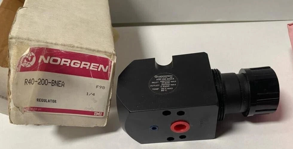 NORGREN New in a box R40-200-BNEA REGULATOR R40200BNEA 450 PSIG USA
