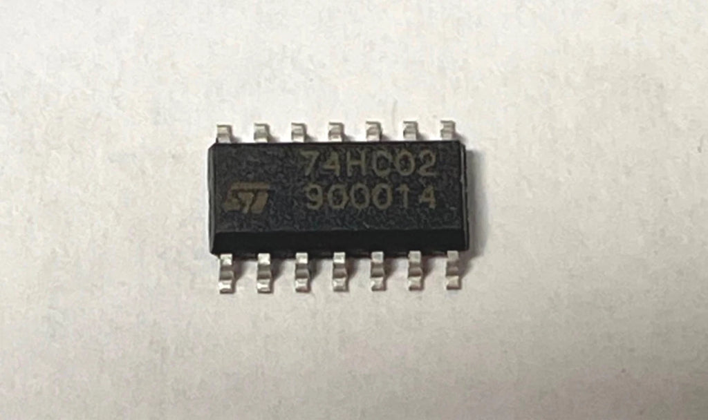 Lot of 50 Pcs STMicroelectronics M74HC02M1R / 74HC02 Quad 2-Input NOR Gate IC