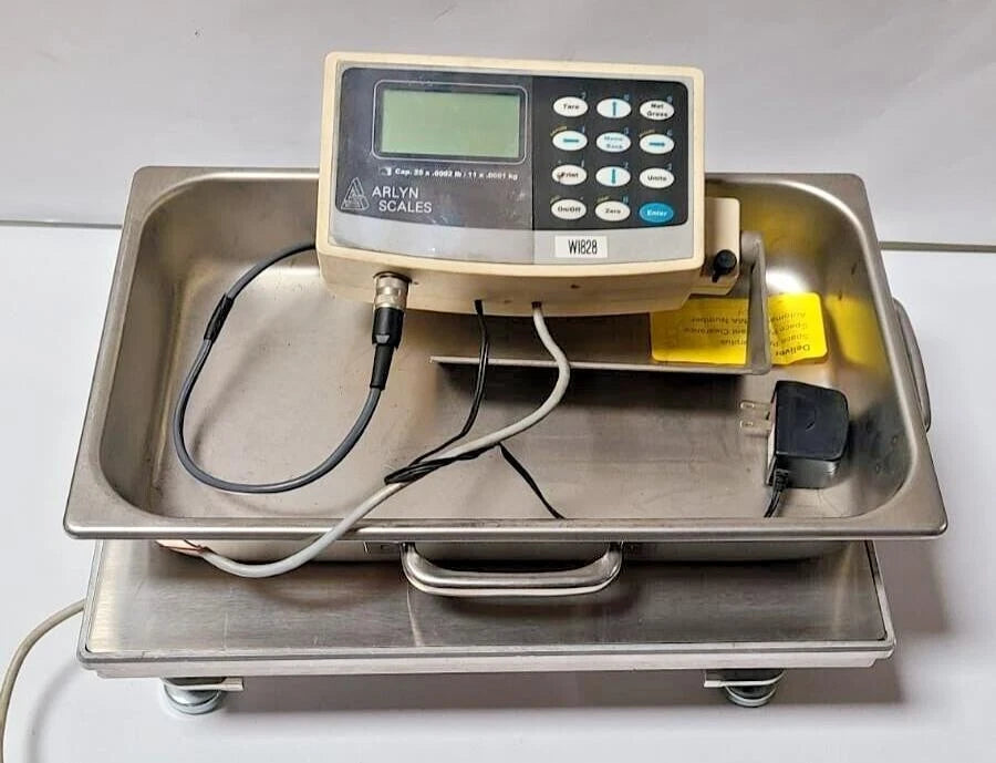 Arlyn Scales Scale Readout Cap. 25 x .0002 lb/ 11 x.0001 kg