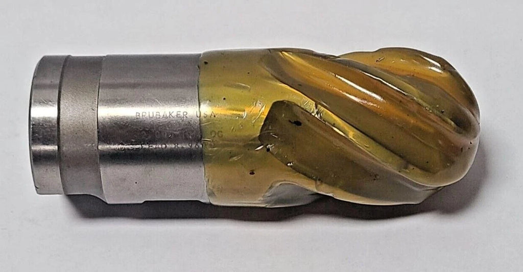 BRUBAKER USA 2" HSS BALL End Mill 6 Flutes High Speed Steel Bridgeport