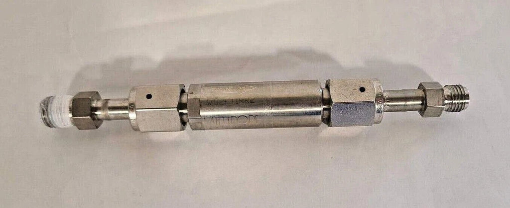 Lot of 2 Millipore WG2FT1RR2 Micro In-Line Gas Filter 3000 PSI Stainless Steel