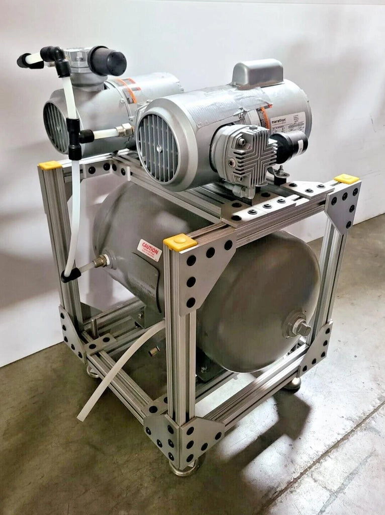 Vacuum Pump Air Compressor MARATHON 5KC46KN0255AX 5KH33GN293KX Motor Tank