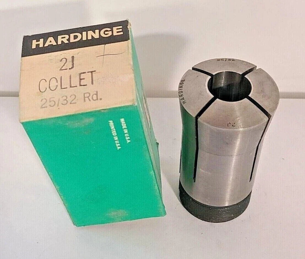 (1) New CNC Hardinge 2J Lathe Mill ROUND Spring Collet Size 25/32 Free Shipping