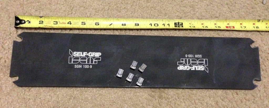 ISCAR SGIH 100-9 SELF GRIP Grooving Heavy Duty Blade Carbide Inserts Lathe