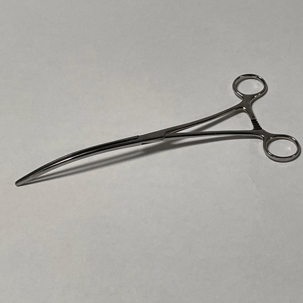 Sklar USA Stainless R9/02 Medical Clamp Surgery Vet Tool Curved Jaw Vessel 9"