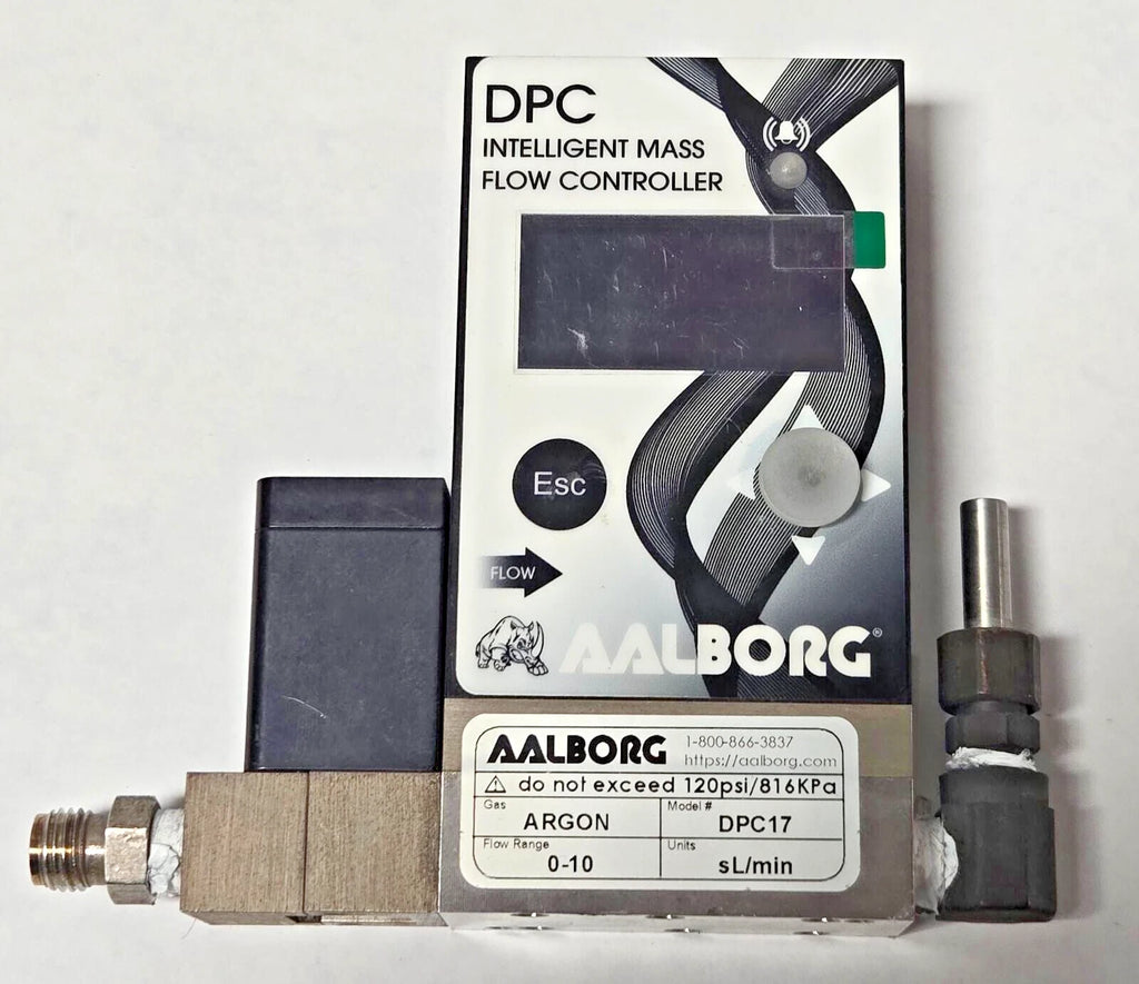 Aalborg ARGON DPC17 Mass Flow Controller Digital Meter 0-10 DPC INTELLIGENT