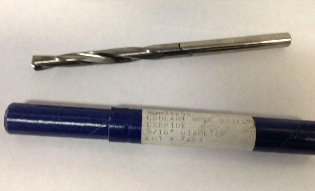 Ford Carbide Coolant Hole Drill 5/16" Brand New Made in USA