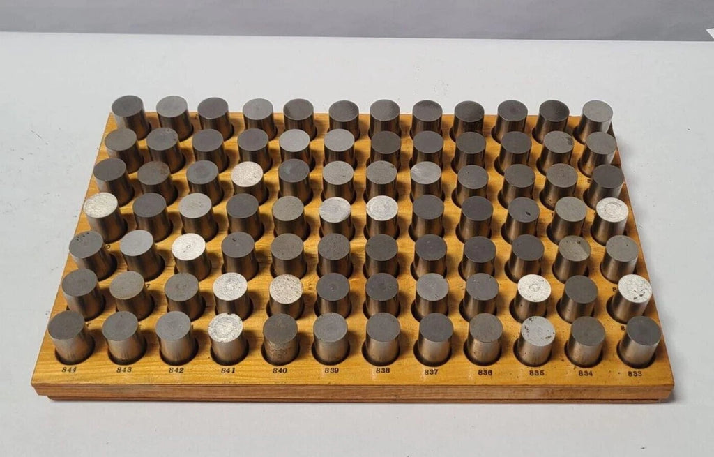 84 PCS M6 .833 to .916 Pin Gage Set