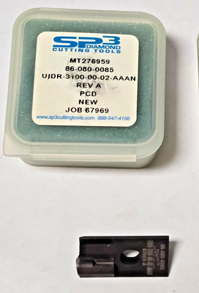 SP3 Insert Triangle Turning Diamond PCD MT276959 UIDR-3100-00-02-AAAN Rev A Tool