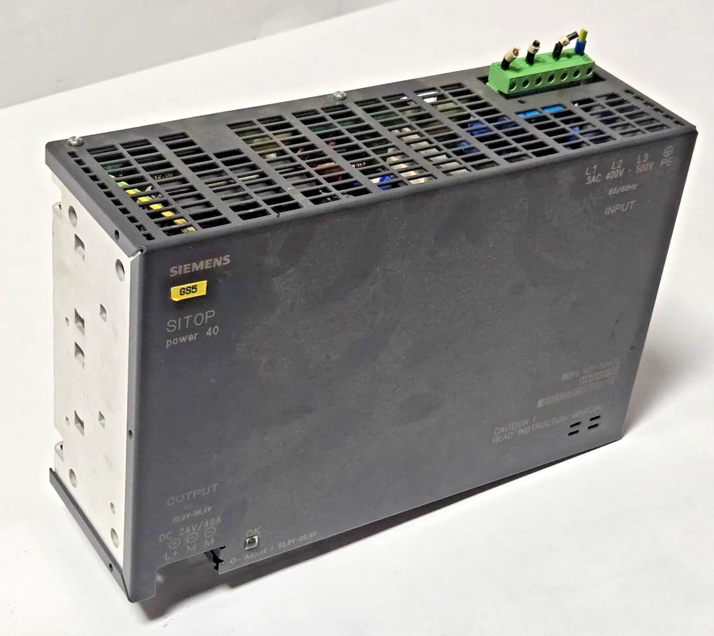 SIEMENS 6EP1437-2BA10 6EP14372BA10 POWER SUPPLY STABILIZED