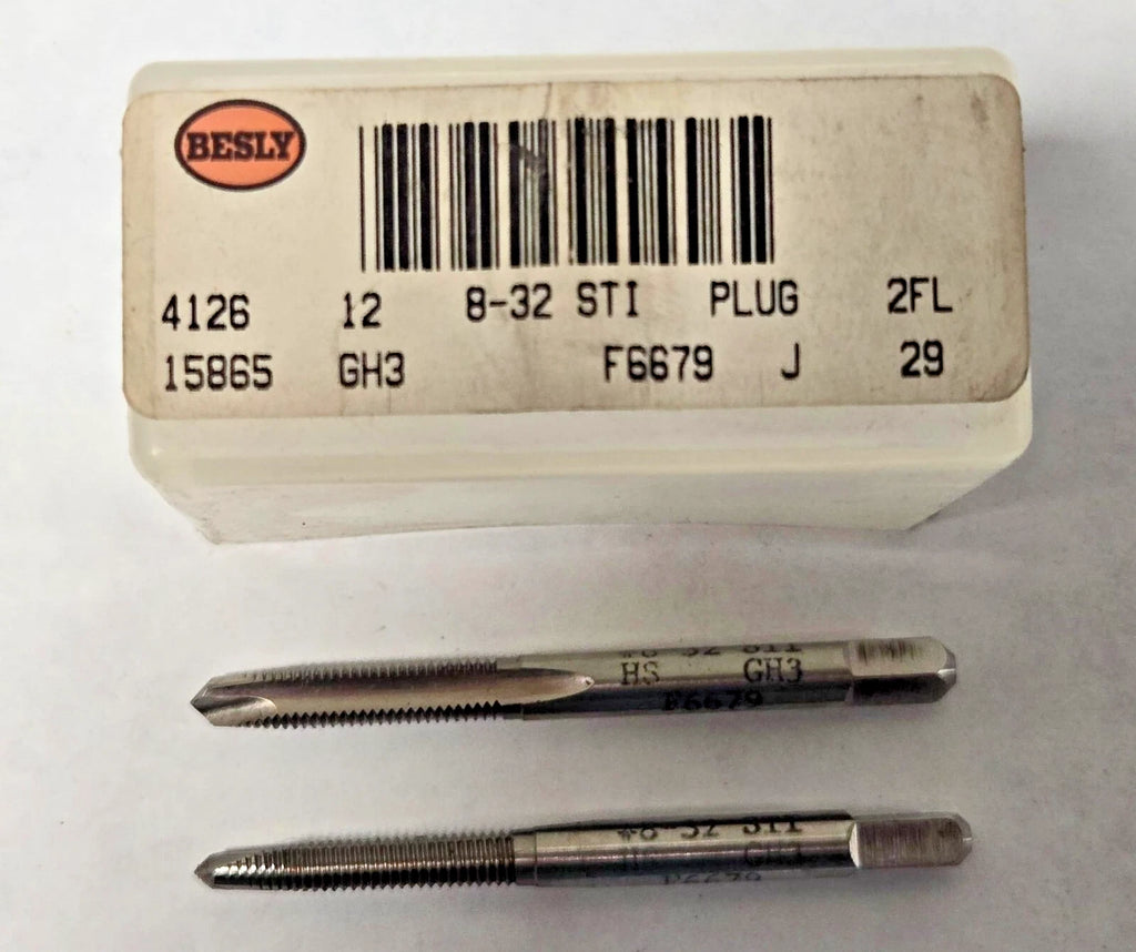 Lot of 2 Besly Tap 8 - 32 STI GH3 Plug 2 FL Brand New USA Made