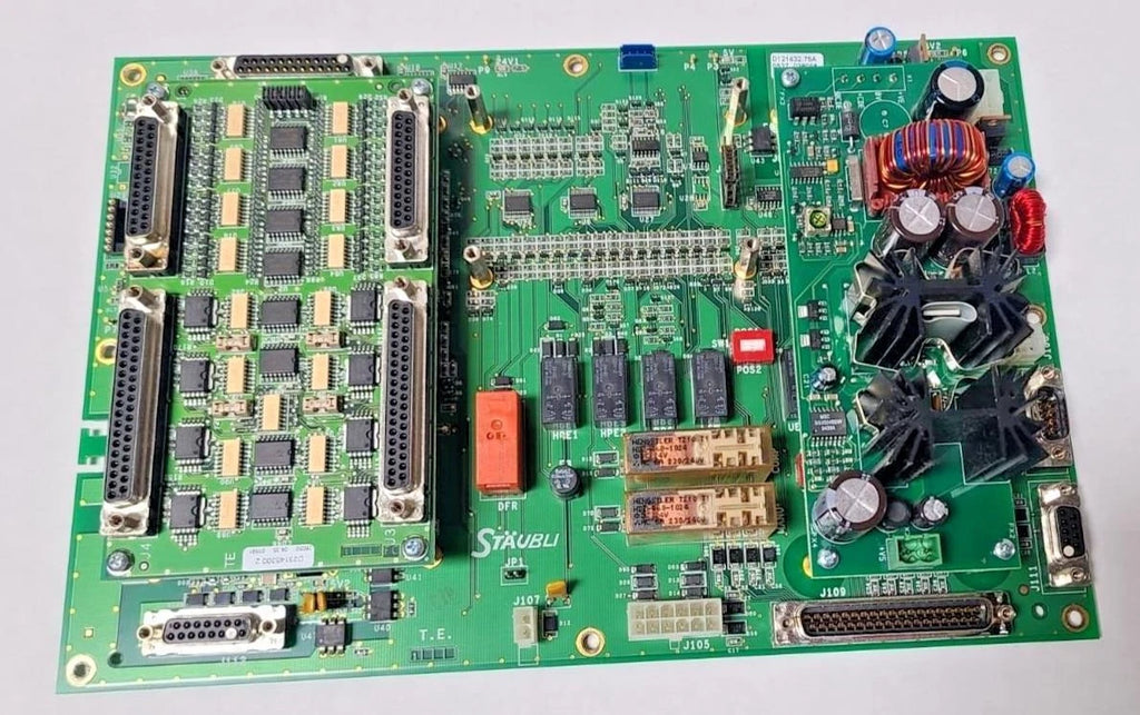 USBI CS8 Card D121432.75A 0527 D12152500A CIRCUIT BOARD STAUBLI Robot RX60