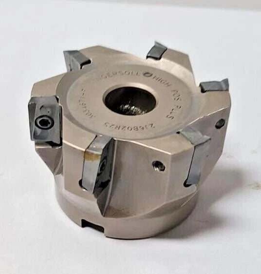 Ingersoll FACE MILL 2-1/2" indexable Milling Cutter Carbide Inserts 2J6B02R25