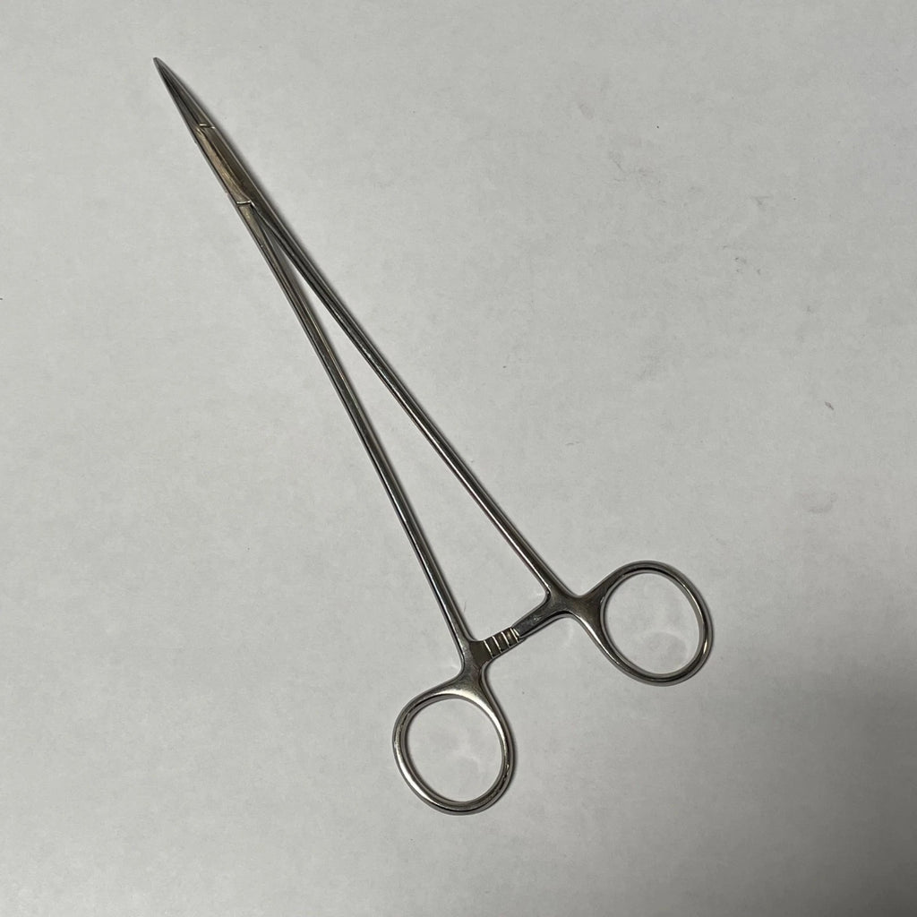 Codman 31 30-8082 Stainless Germany Thoracic Forceps with Curved Jaw 0.12 9-1/2"