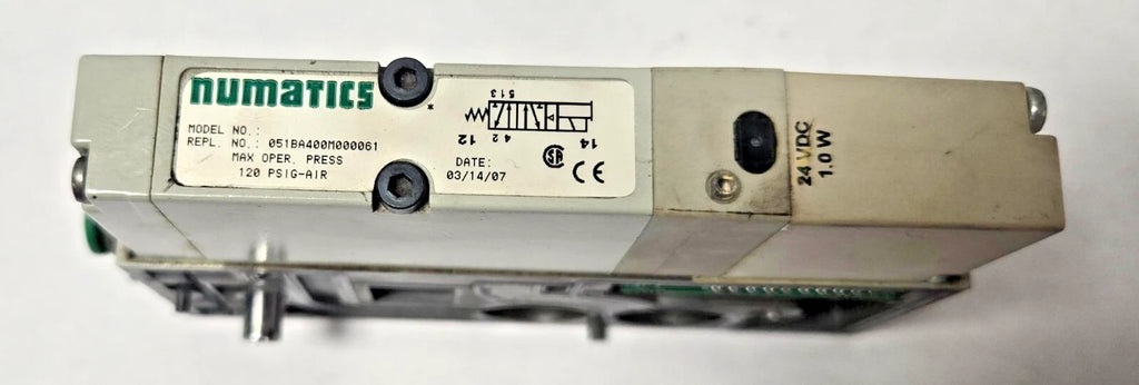 051BA400M000061 SOLENOID VALVE 2005 051BA400M000061 ASCO NUMATICS