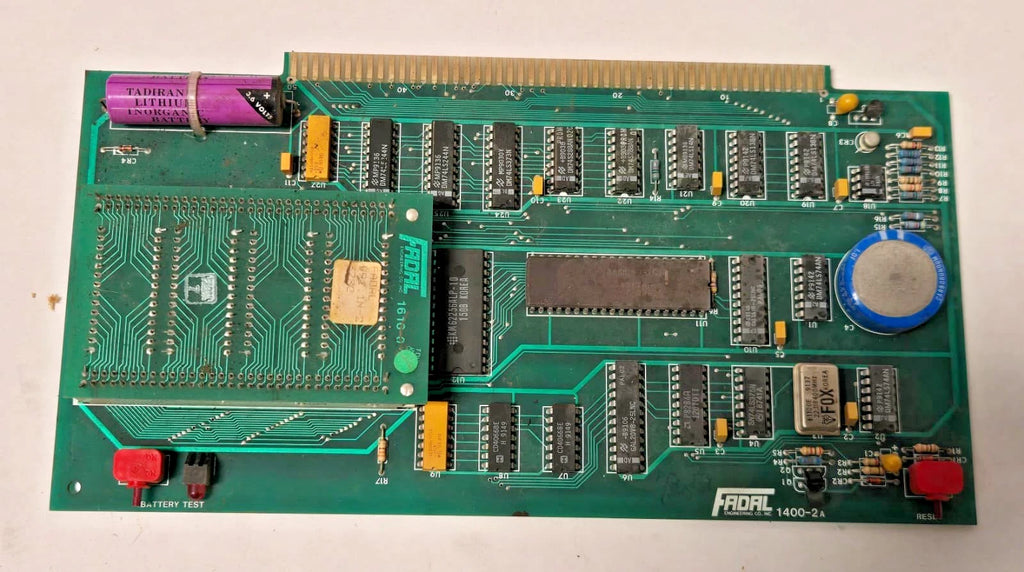 FADAL 1400-2A BOARD CONTROL PCB POWER SUPPLY CNC PLC Circuit Card CPU PC
