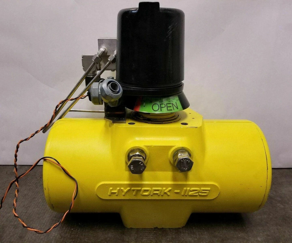 HYTORK-1125 Actuator with EPAC Electro-Pneumatic "No Bleed" Positioner PP-1