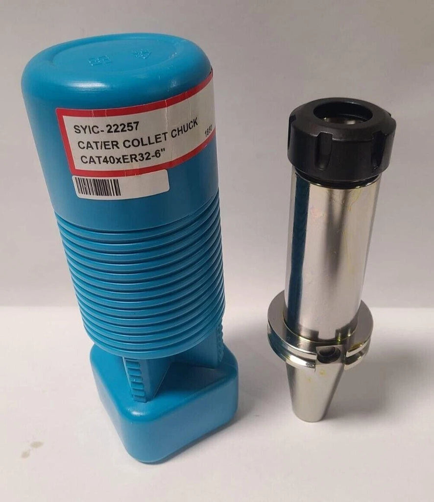 Techniks 22257 CAT40 Collet Chuck ER32 6" SYIC-22257 HAAS CNC VMC